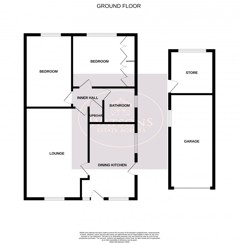 Floorplan for Nuthall, Nottingham