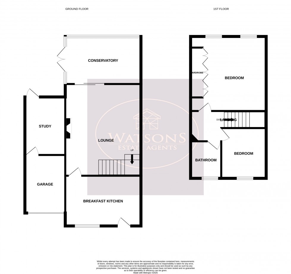 Floorplan for Codnor Park, Nottingham, Derbyshire