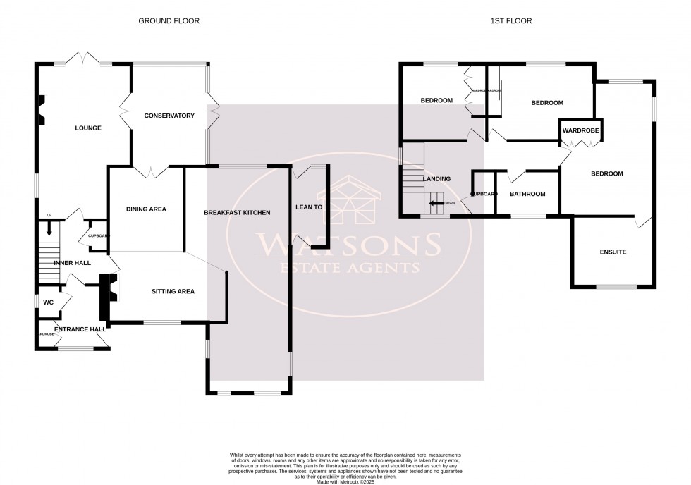 Floorplan for Nuthall, Nottingham