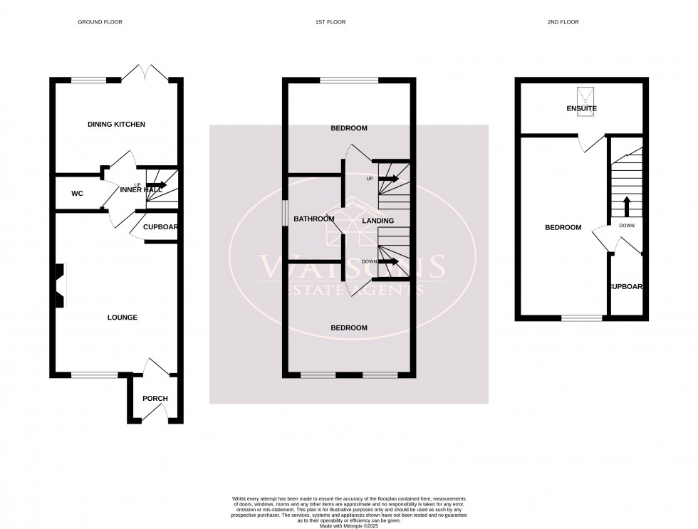 Floorplan for Eastwood, Nottingham