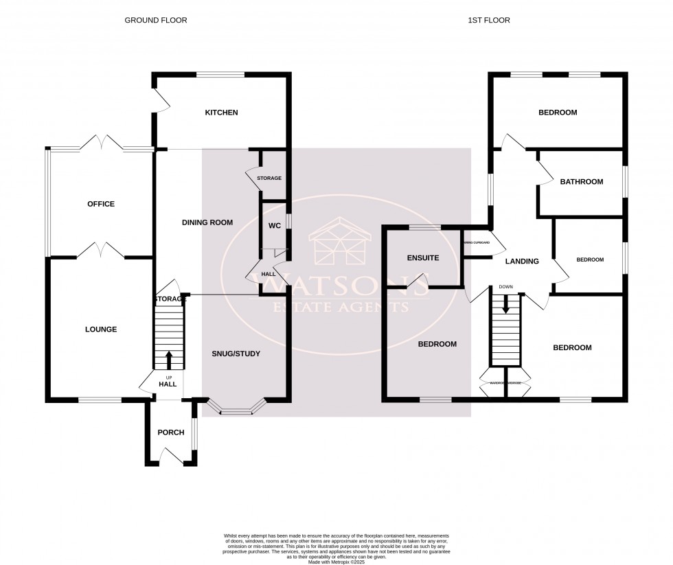Floorplan for Nuthall, Nottingham