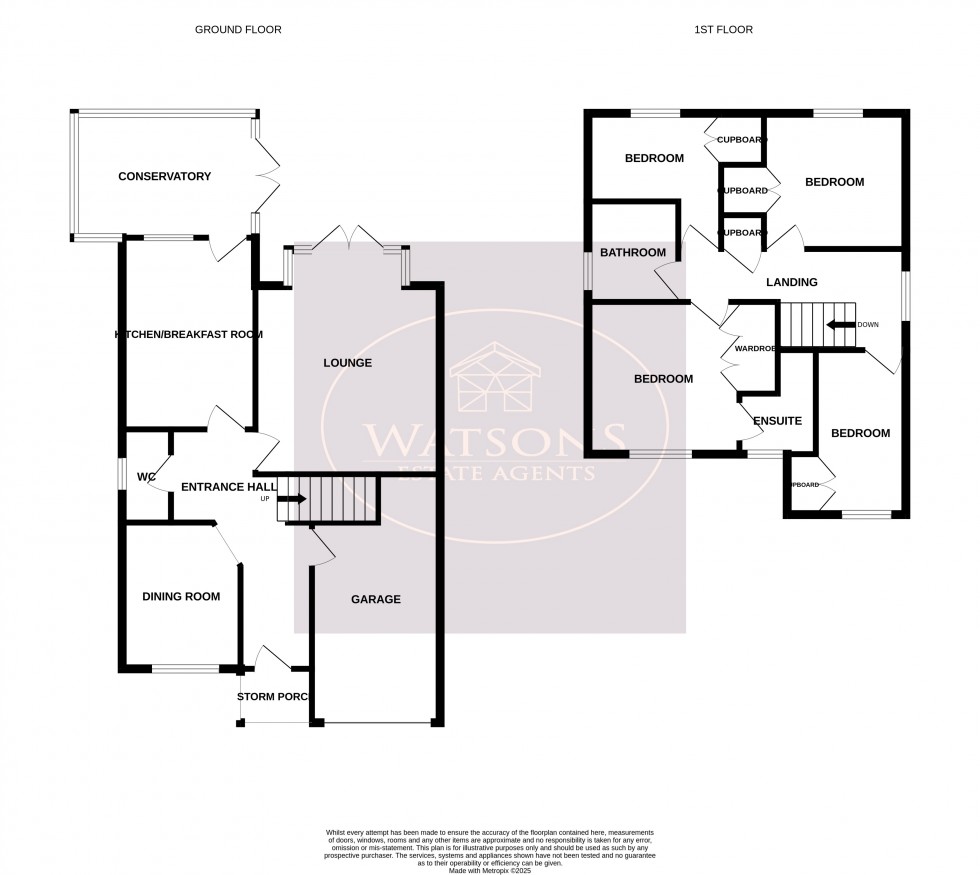 Floorplan for Selston, Nottingham