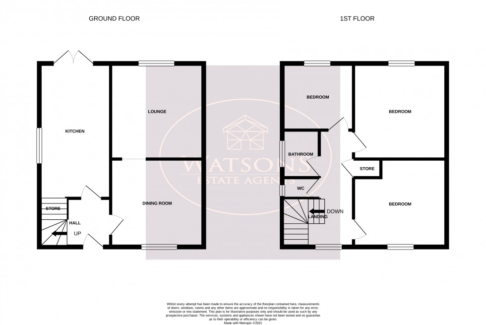 Floorplan for Selston, Nottingham