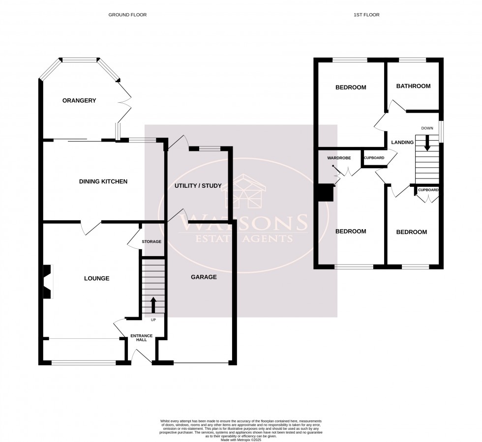 Floorplan for Underwood, Nottingham