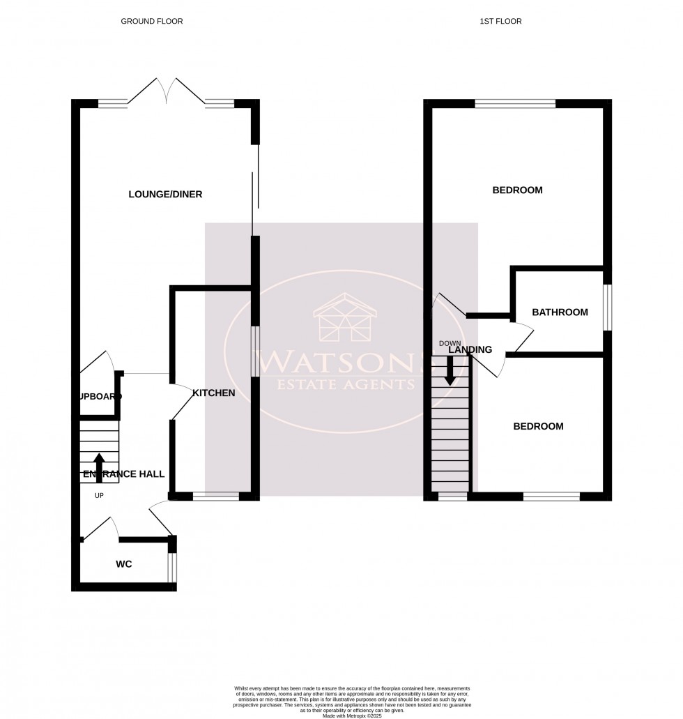 Floorplan for Hucknall, Nottingham