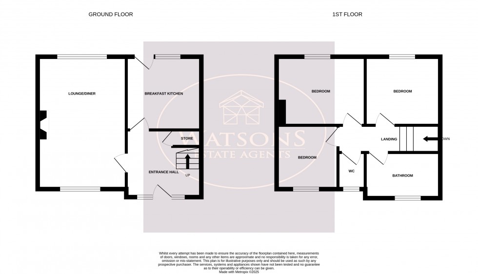 Floorplan for Eastwood, Nottingham