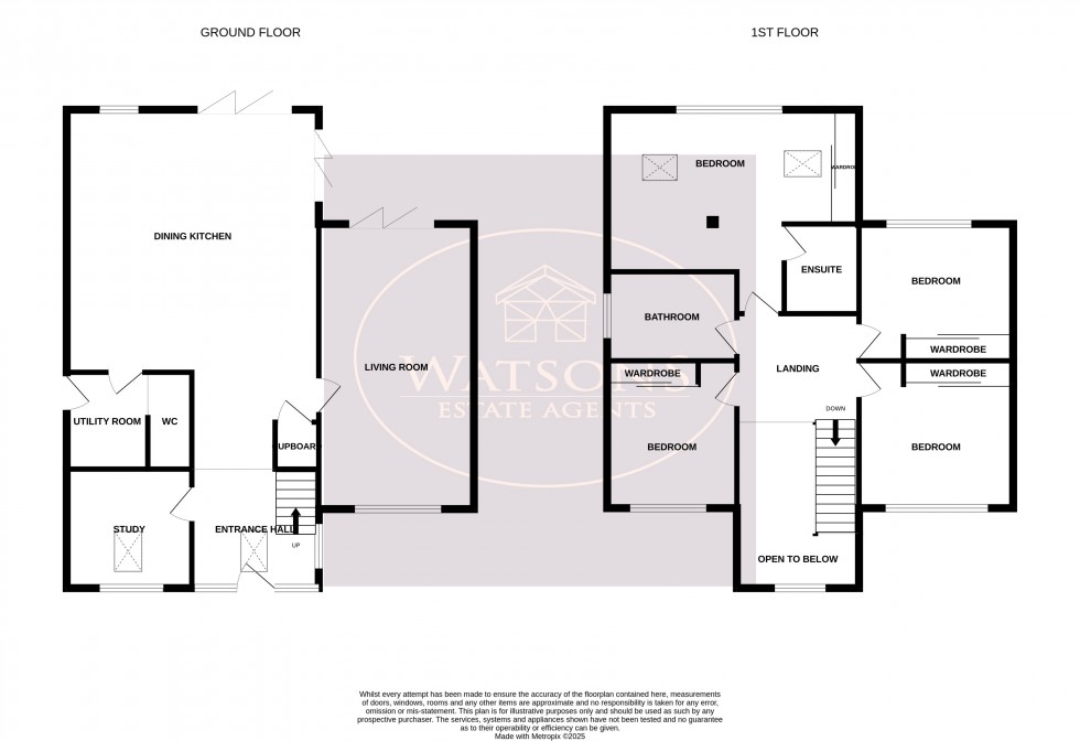Floorplan for Nuthall, Nottingham