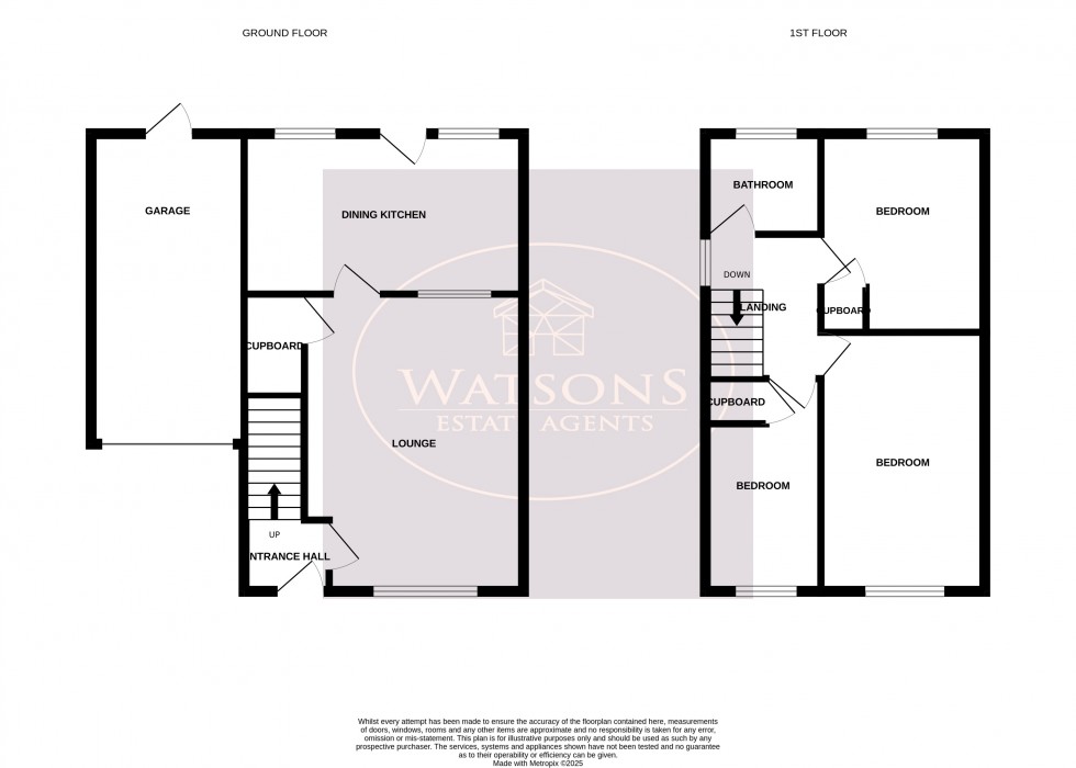 Floorplan for Wensleydale Close, Nottingham