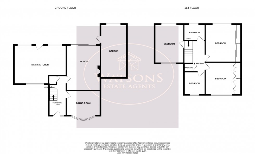 Floorplan for Hucknall, Nottingham