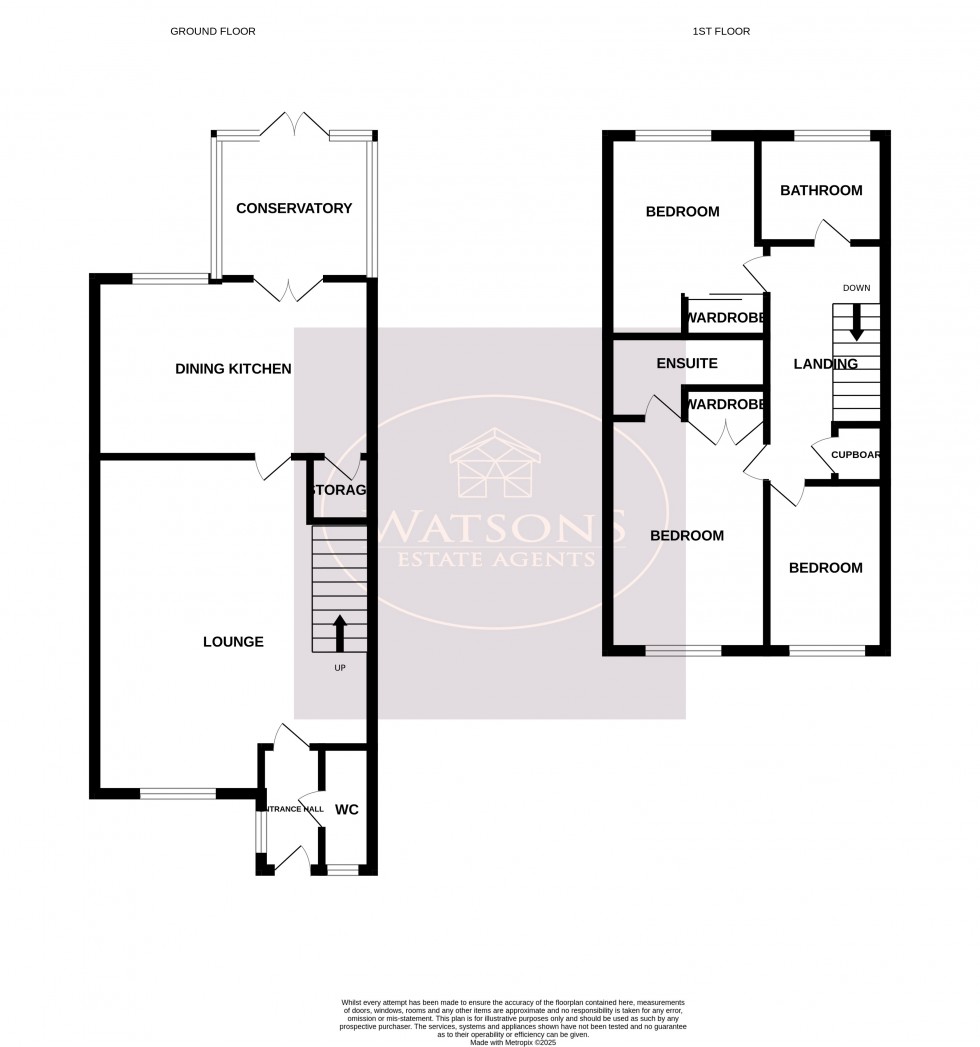 Floorplan for Woodbridge Close, Heanor, Derbyshire