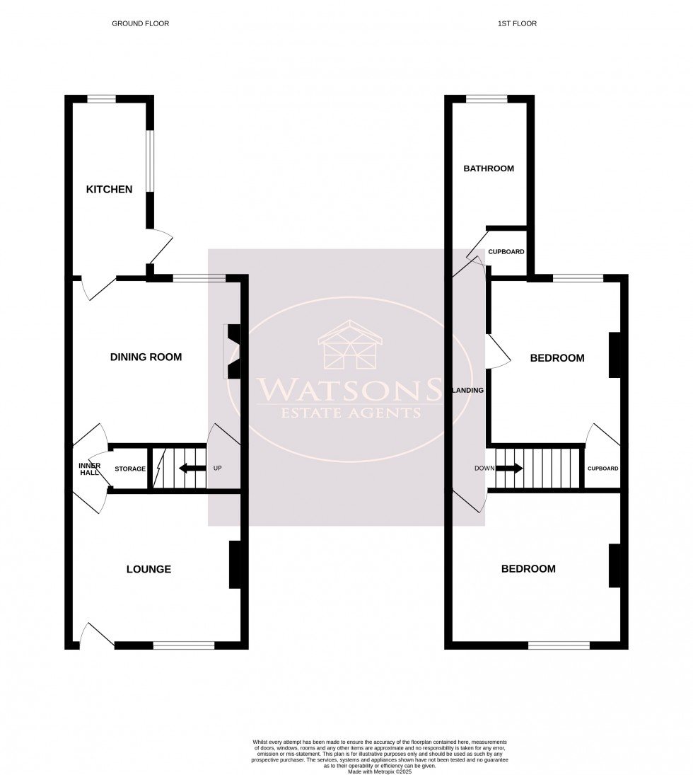 Floorplan for Eastwood, Nottingham