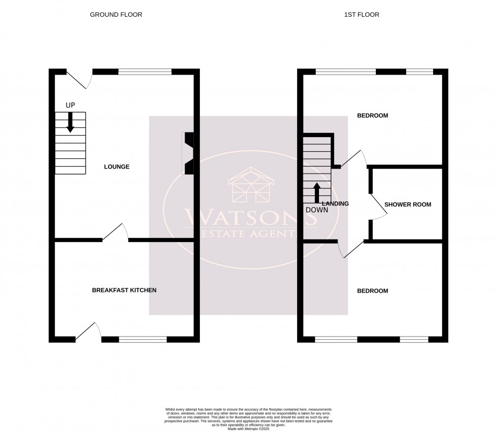 Floorplan for Nuthall, Nottingham