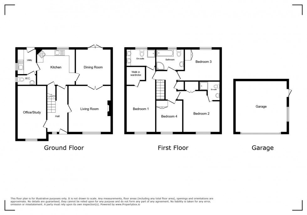 Floorplan for Eastwood, Nottingham