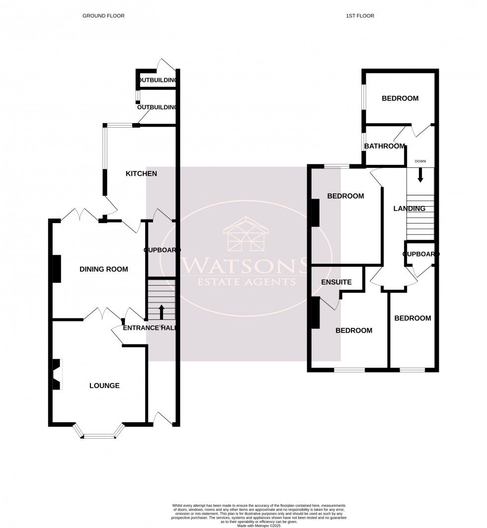 Floorplan for Eastwood, Nottingham