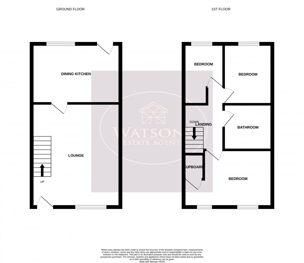 Floorplan for Nuthall, Nottingham