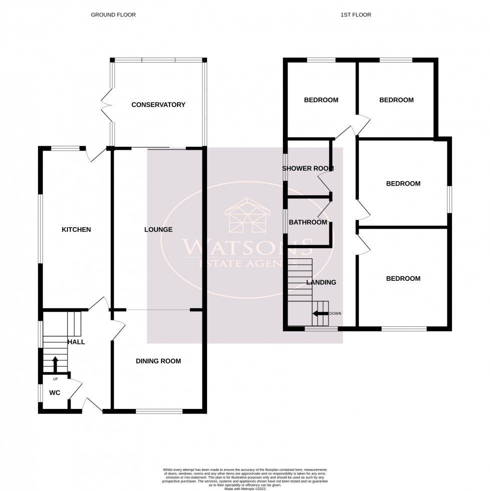 Floorplan for Nuthall, Nottingham