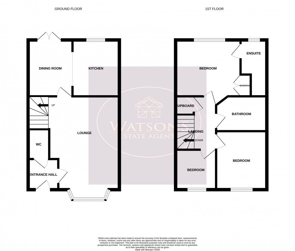 Floorplan for Awsworth, Nottingham