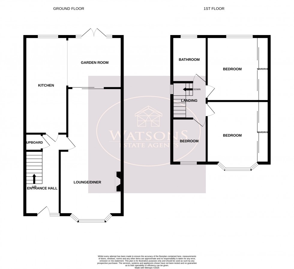 Floorplan for Nuthall, Nottingham