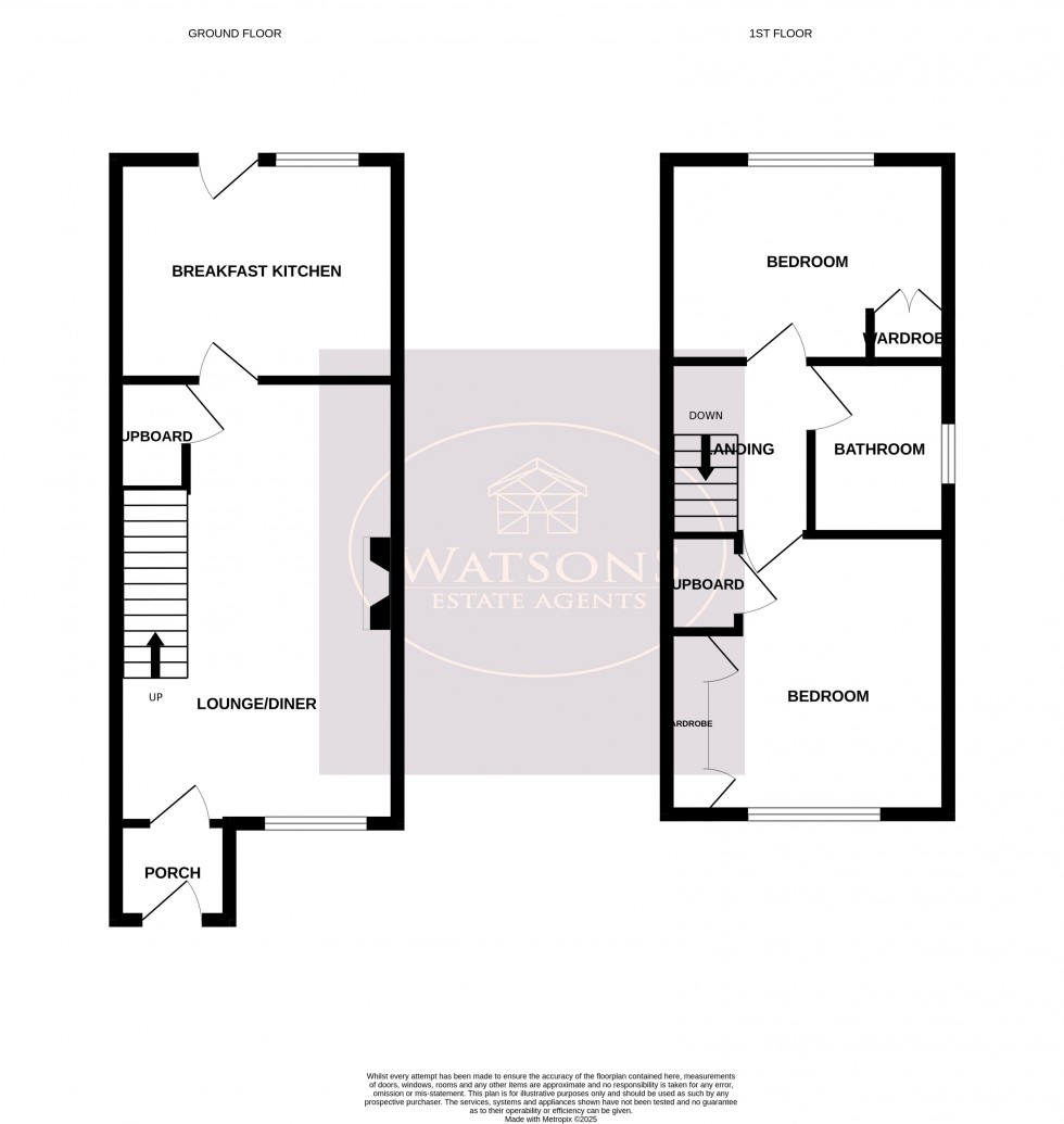 Floorplan for Kimberley, Nottingham