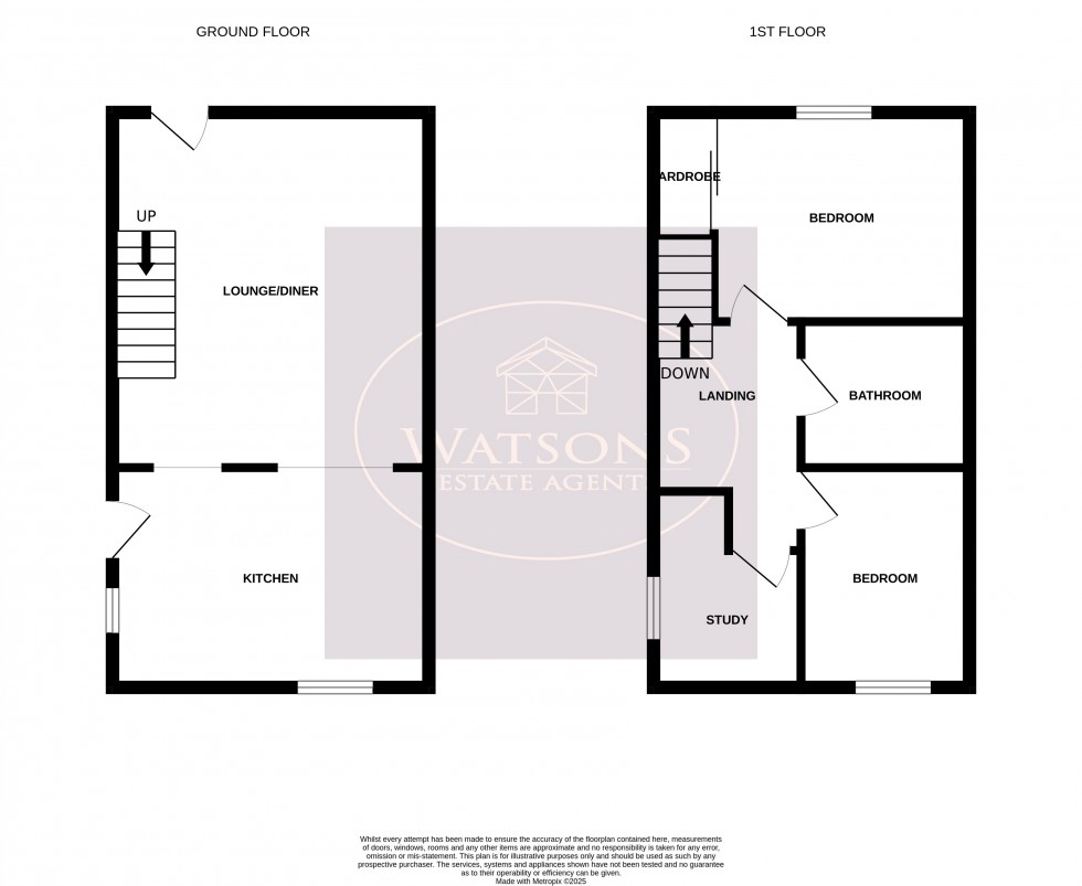 Floorplan for Nuthall, Nottingham