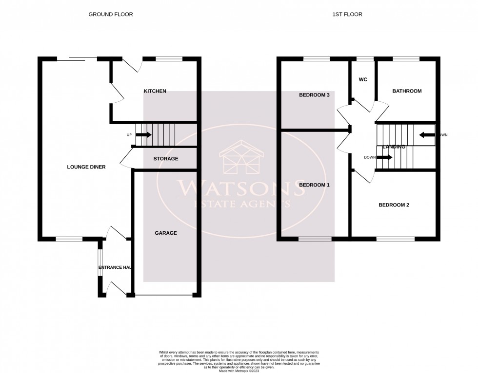 Floorplan for Giltbrook, Nottingham
