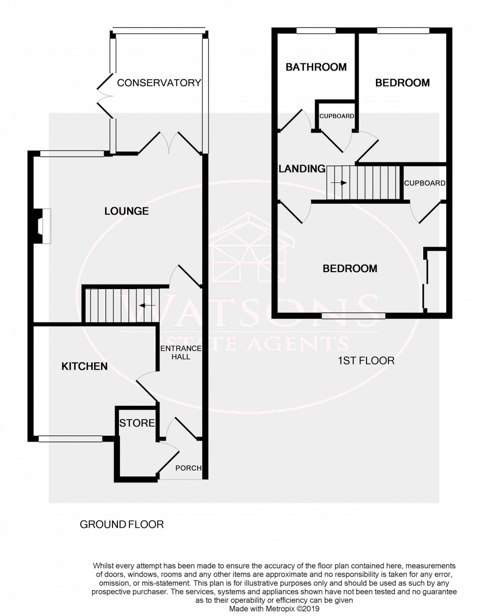 Floorplan for Nuthall, Nottingham