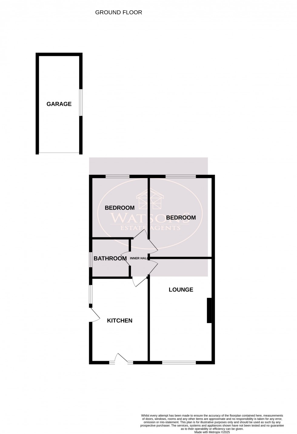 Floorplan for Nuthall, Nottingham