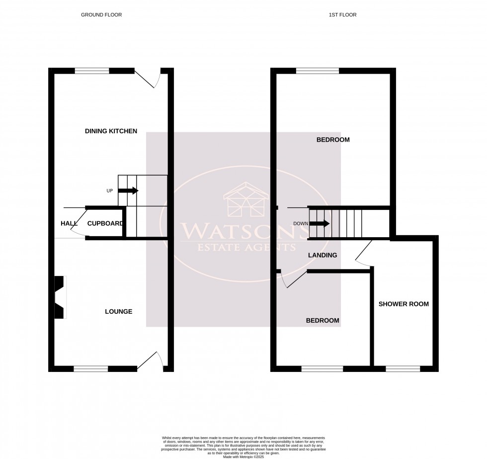 Floorplan for Eastwood, Nottingham