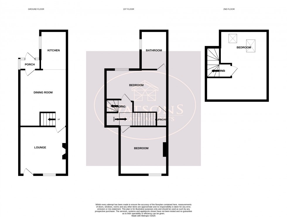 Floorplan for Newthorpe, Nottingham