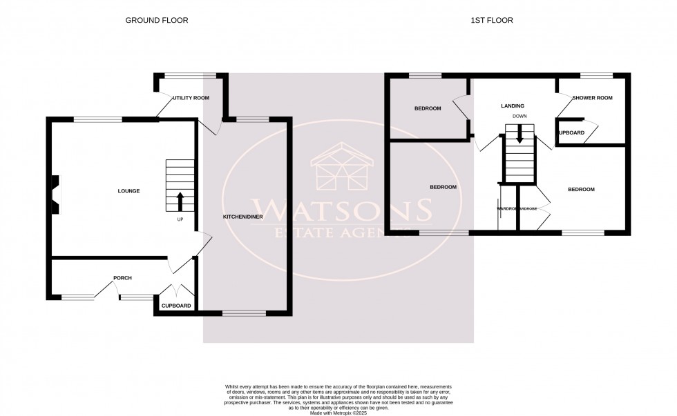 Floorplan for Selston, Nottingham