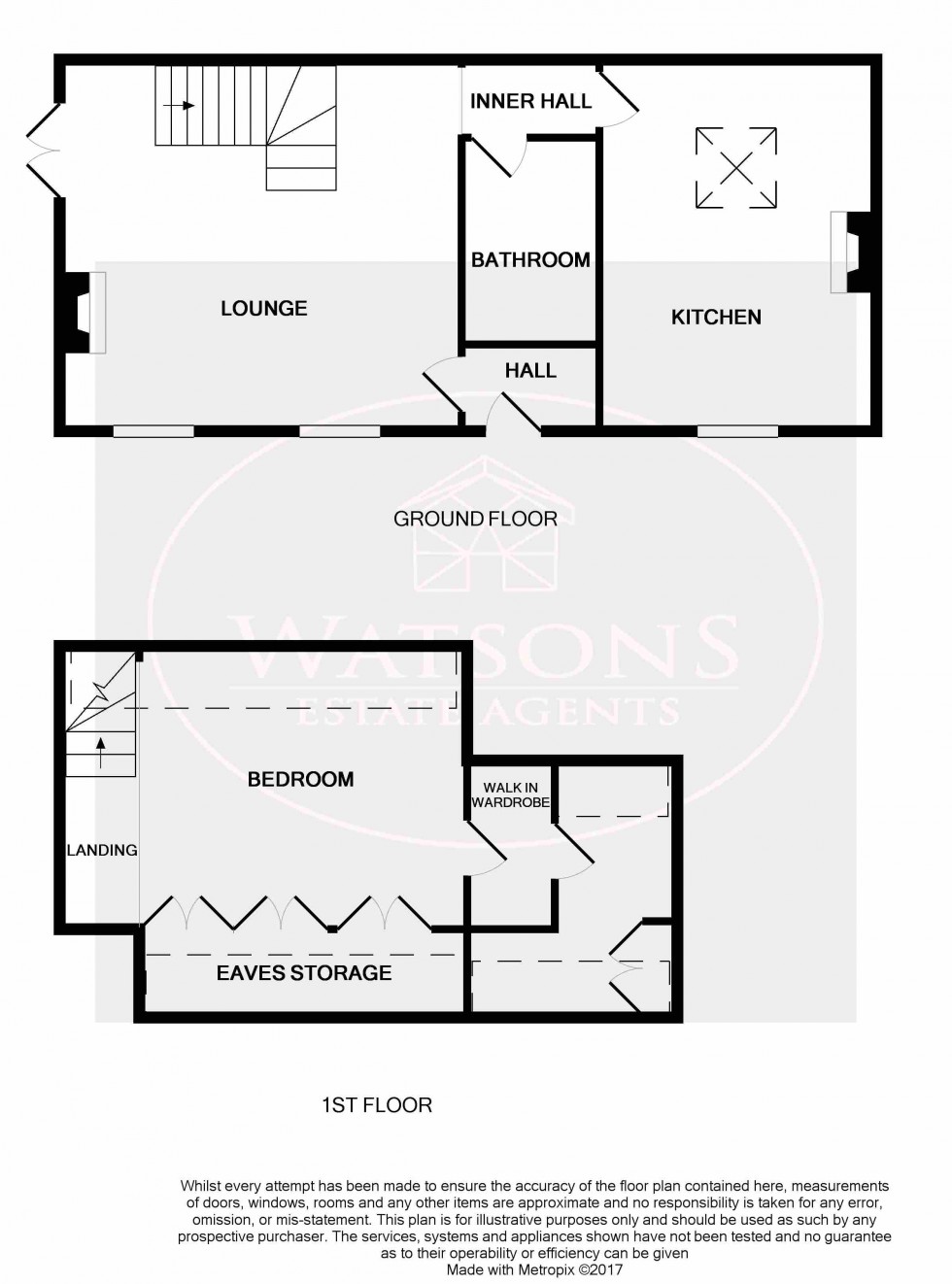 Floorplan for Nuthall, Nottingham