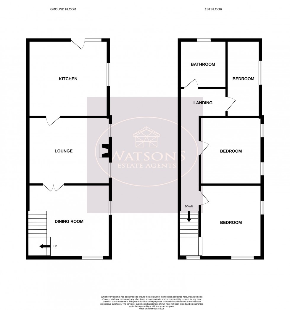 Floorplan for Eastwood, Nottingham