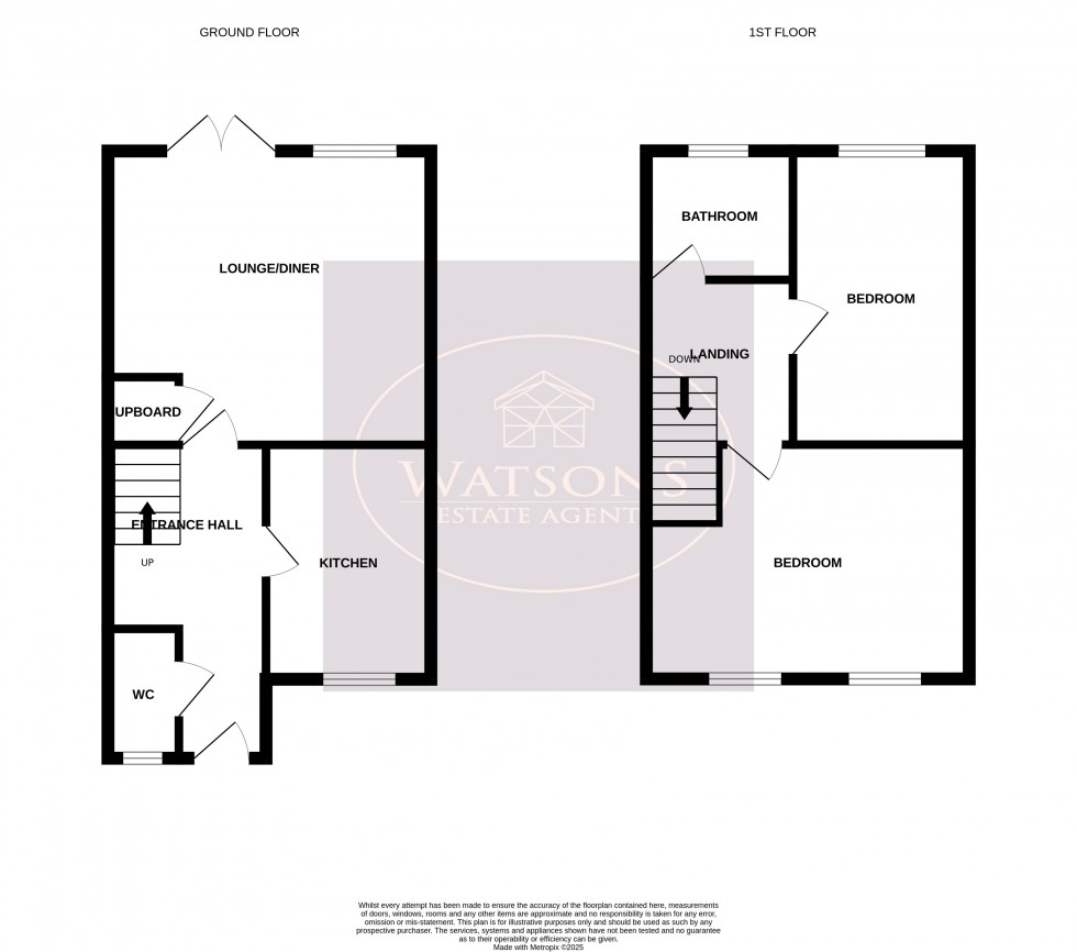 Floorplan for Riddings, Alfreton, Derbyshire