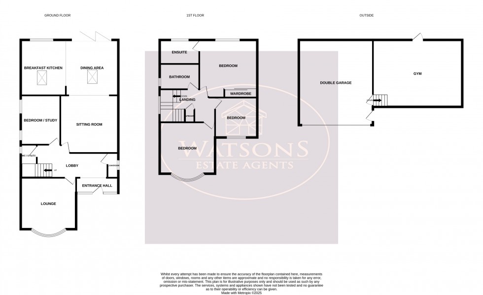 Floorplan for Langley Mill, Nottingham, Derbyshire