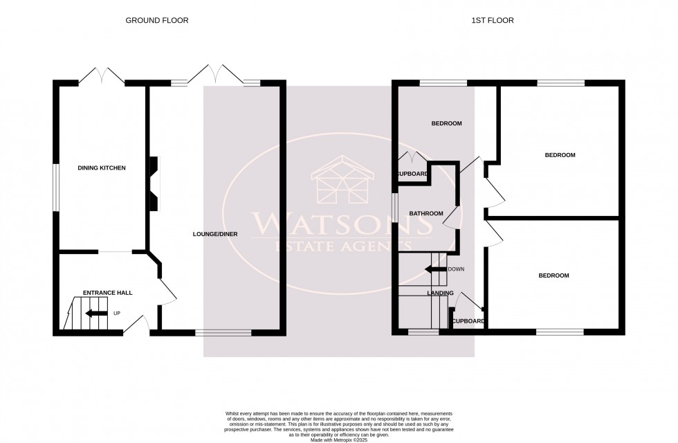 Floorplan for Roper Avenue, Heanor, Derbyshire