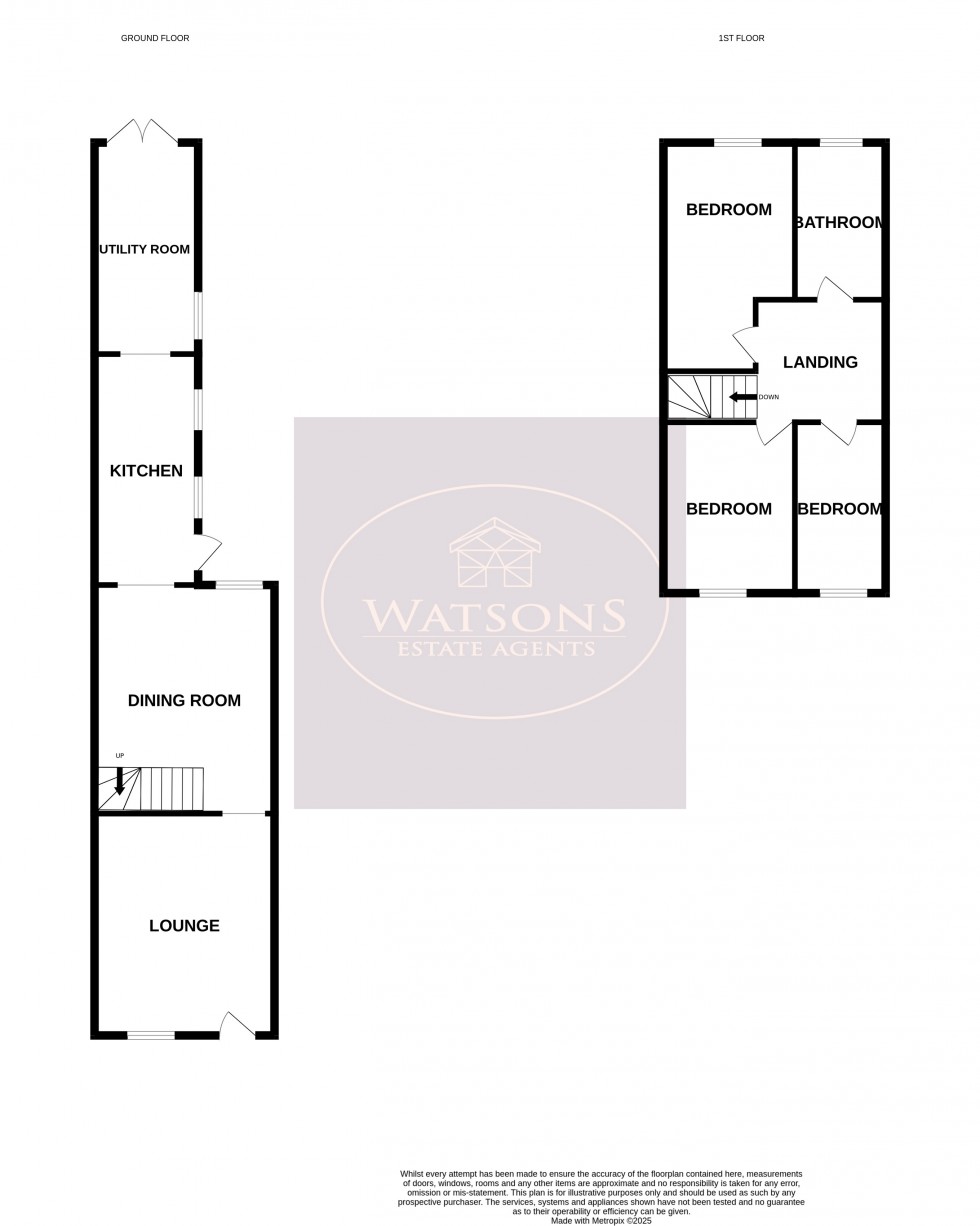 Floorplan for Kimberley, Nottingham