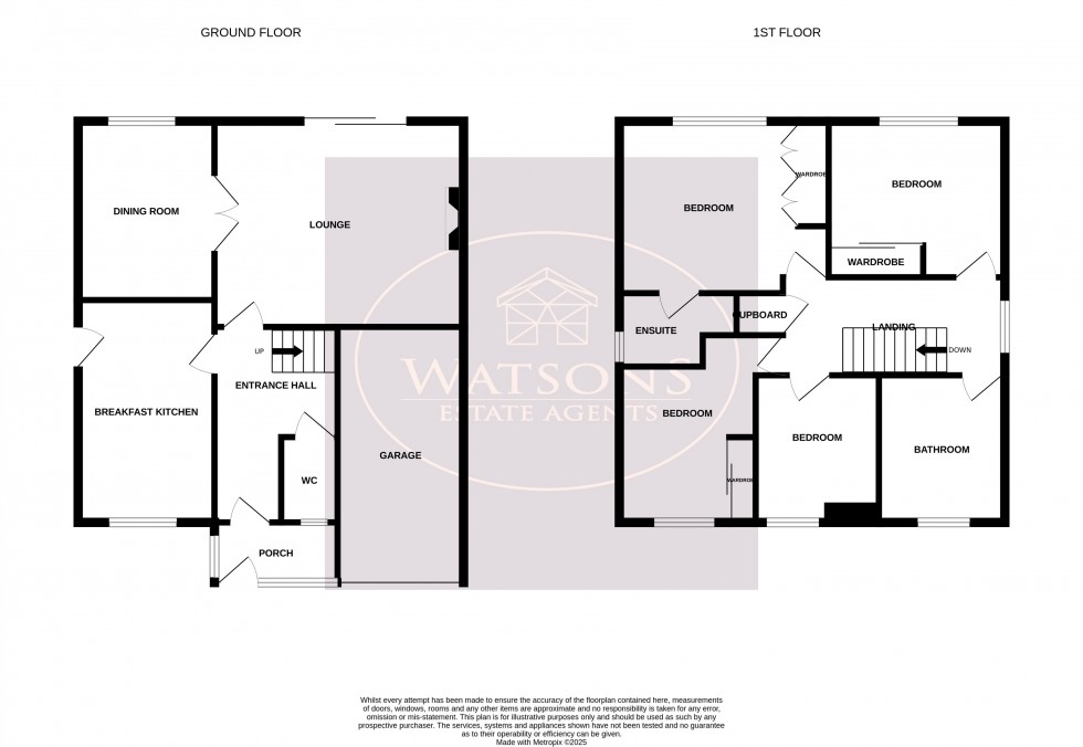 Floorplan for Nuthall, Nottingham
