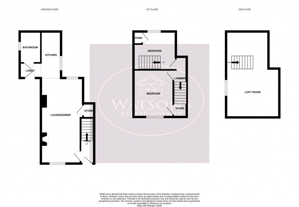 Floorplan for Hucknall, Nottingham