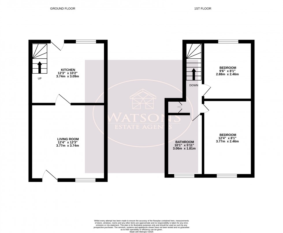 Floorplan for Kimberley, Nottingham