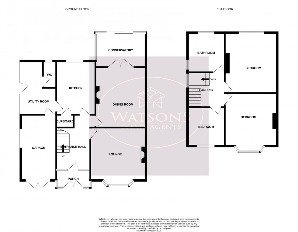 Floorplan for Nuthall, Nottingham