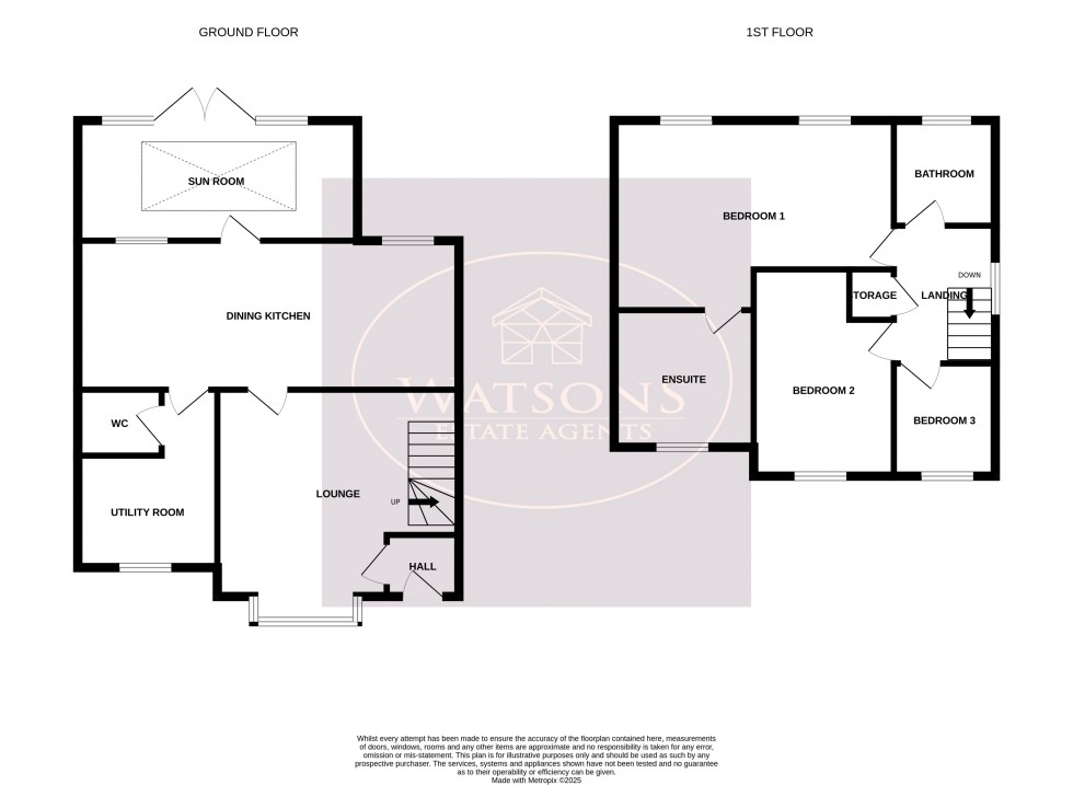 Floorplan for Kimberley, Nottingham