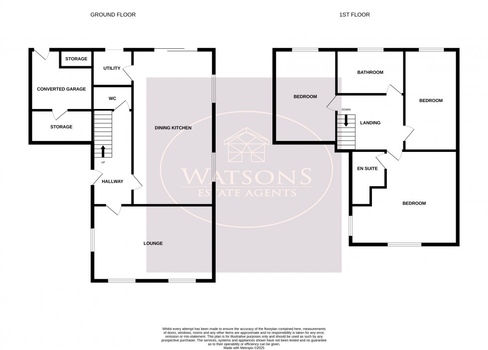 Floorplan for Selston, Nottingham