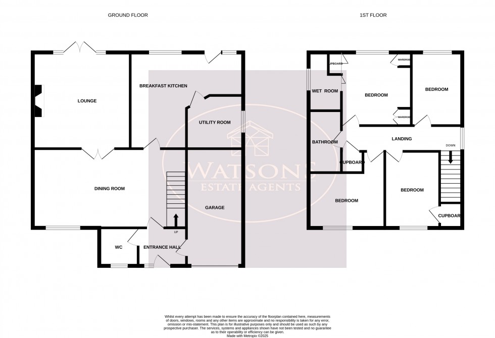 Floorplan for Eastwood, Nottingham