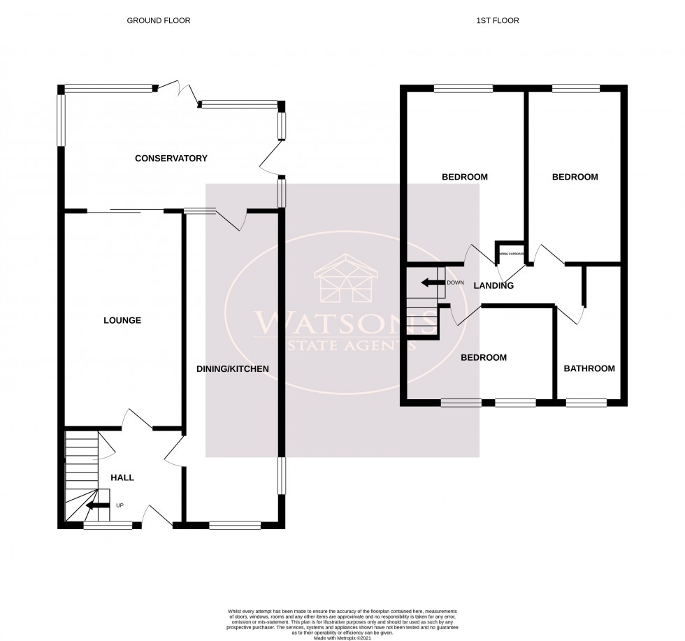 Floorplan for Giltbrook, Nottingham