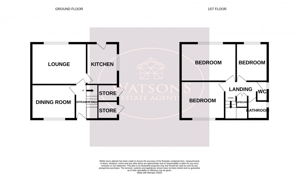 Floorplan for Eastwood, Nottingham