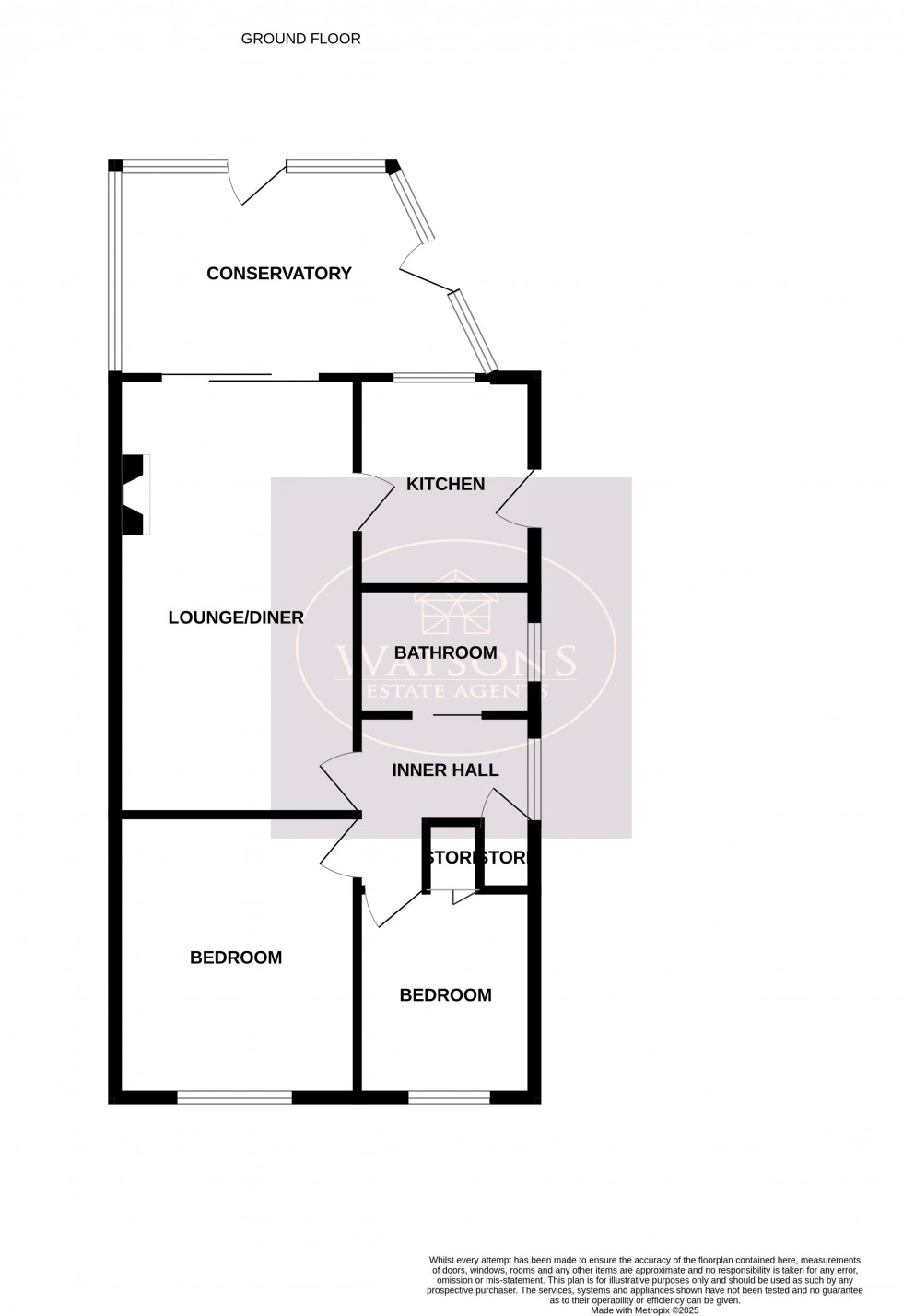 Floorplan for Selston, Nottingham