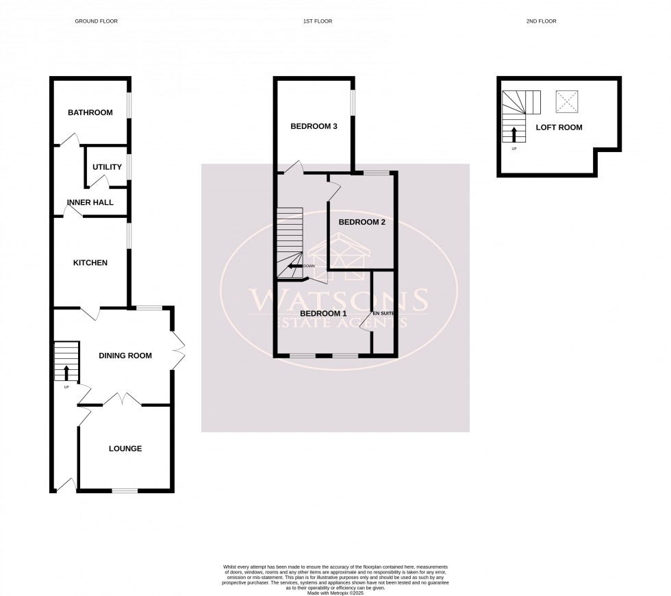 Floorplan for Eastwood, Nottingham