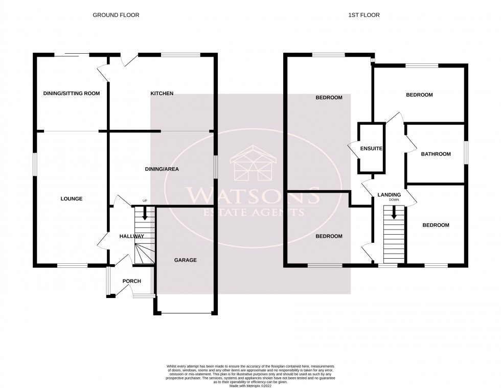 Floorplan for Newthorpe, Nottingham