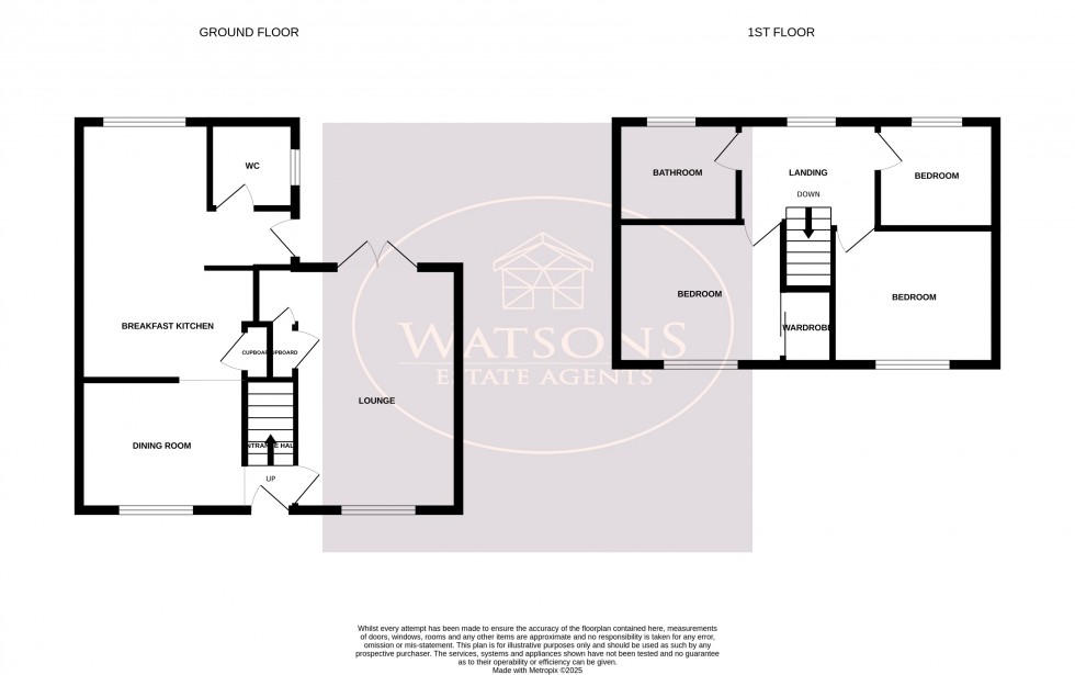 Floorplan for Nuthall, Nottingham