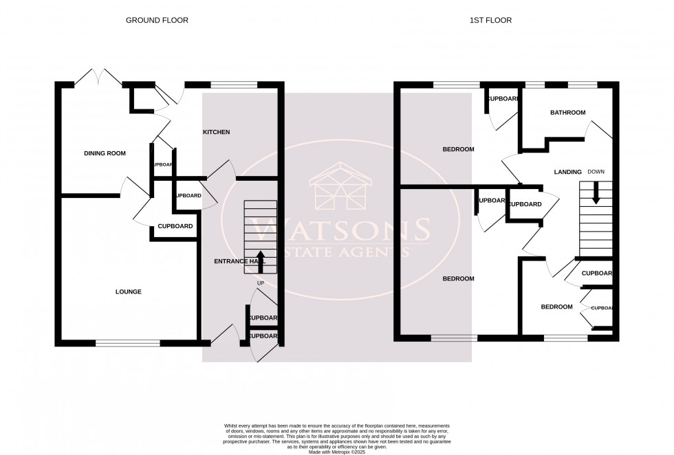 Floorplan for Kimberley, Nottingham